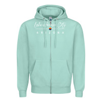 Seafoam lake havasu city, arizona pullover hoodie Zipper Hoodie - linhVisuals