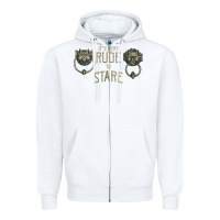 White it's very rude to stare labyrinth door knocker tank top Zipper Hoodie - linhVisuals