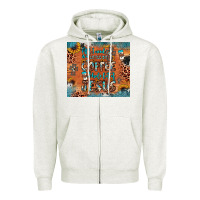 Oatmeal Heather all i need is a little bit of coffee and o whole lot of jesus Zipper Hoodie - JahusDesignShop
