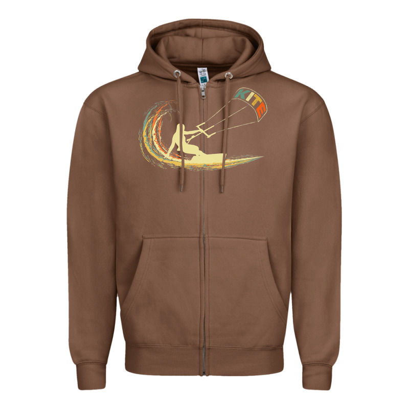 Kite Kiteboarding Kiting Kitesurfing Kitesurf Gift Premium T Shirt Zipper Hoodie by linhVisuals | Teevron