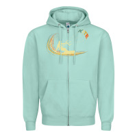 Seafoam kite kiteboarding kiting kitesurfing kitesurf gift premium t shirt Zipper Hoodie - linhVisuals