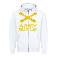 White army field artillery branch us usa t shirt Zipper Hoodie - linhVisuals