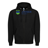 Black lehman college Zipper Hoodie - linhVisuals