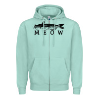 Seafoam catfish meow funny catfishing fishing fisherman gift t shirt Zipper Hoodie - linhVisuals