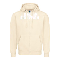 Sandshell i had an abortion shirt pro choice Zipper Hoodie - linhVisuals