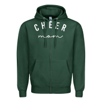 Sports Green cute cheer mom t shirt Zipper Hoodie - linhVisuals
