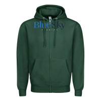Sports Green Blue Sky Studios Zipper Hoodie - linhVisuals