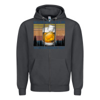 Smoke bourbon goes in wisdom comes out vintage t shirt Zipper Hoodie - linhVisuals