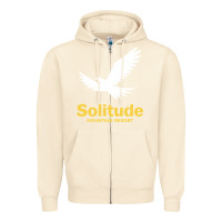 Sandshell Solitude Mountain Resort Zipper Hoodie - linhVisuals