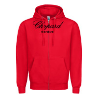 Red Chopard Zipper Hoodie - linhVisuals