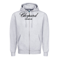 Heather Grey Chopard Zipper Hoodie - linhVisuals