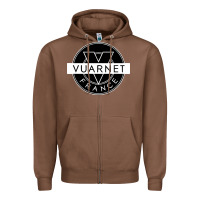 Chestnut Vuarnet France Zipper Hoodie - linhVisuals