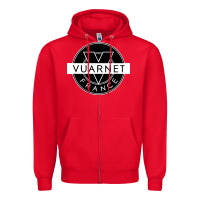 Red Vuarnet France Zipper Hoodie - linhVisuals