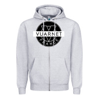 Heather Grey Vuarnet France Zipper Hoodie - linhVisuals