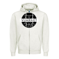 Oatmeal Heather Vuarnet France Zipper Hoodie - linhVisuals