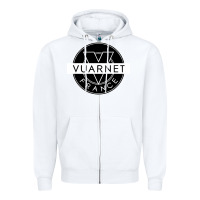 White Vuarnet France Zipper Hoodie - linhVisuals