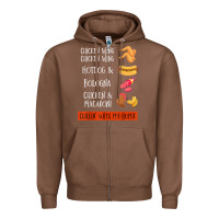 Chestnut chicken wing chicken wing hotdog and bologna shirt t shirt Zipper Hoodie - linhVisuals