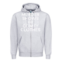 Heather Grey crime shows shirt, murder shows and comfy clothes t shirt Zipper Hoodie - linhVisuals