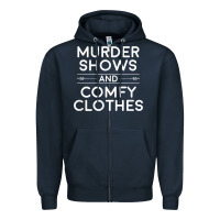 Navy crime shows shirt, murder shows and comfy clothes t shirt Zipper Hoodie - linhVisuals