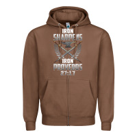 Chestnut iron sharpens iron quote proverbs 2717 christian cool gift t shirt Zipper Hoodie - linhVisuals