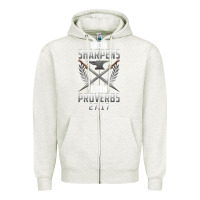 Oatmeal Heather iron sharpens iron quote proverbs 2717 christian cool gift t shirt Zipper Hoodie - linhVisuals