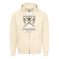 Sandshell iron sharpens iron quote proverbs 2717 christian cool gift t shirt Zipper Hoodie - linhVisuals