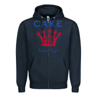 Navy Cake Fashion Nugget Zipper Hoodie - linhVisuals