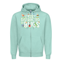 Seafoam funny bug tshirt, insect lover shirt, bug collector t shirt Zipper Hoodie - linhVisuals