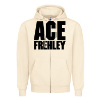 Sandshell the-ace-frehley-trouble-walkin-cool Zipper Hoodie - linhVisuals