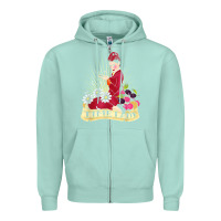 Seafoam doctor who rockabilly missy time lady baker t shirt Zipper Hoodie - linhVisuals