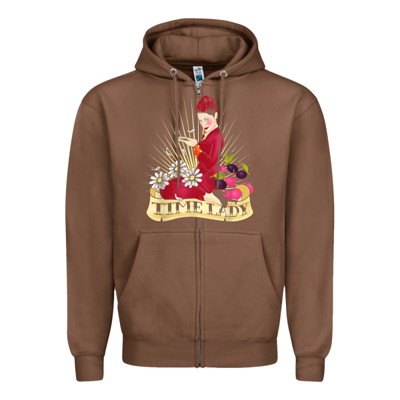Doctor Who Rockabilly Missy Time Lady Baker T Shirt Zipper Hoodie by linhVisuals | Teevron