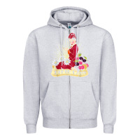 Heather Grey doctor who rockabilly missy time lady baker t shirt Zipper Hoodie - linhVisuals
