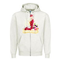 Oatmeal Heather doctor who rockabilly missy time lady baker t shirt Zipper Hoodie - linhVisuals