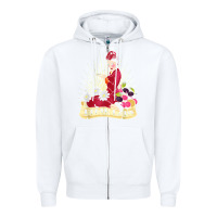 White doctor who rockabilly missy time lady baker t shirt Zipper Hoodie - linhVisuals