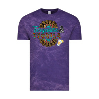 Cloud Purple turquoise gemstone and taquila Vintage Tee - RanaPortraitStore