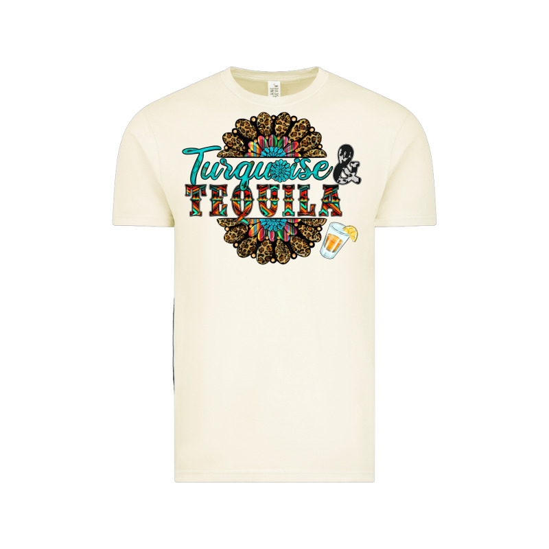 Turquoise Gemstone And Taquila Vintage Tee by RanaPortraitStore | Teevron