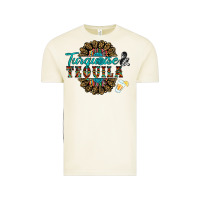 Vintage Arctic turquoise gemstone and taquila Vintage Tee - RanaPortraitStore