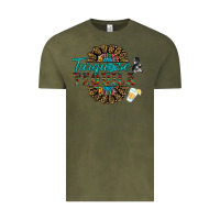 Vintage Olive turquoise gemstone and taquila Vintage Tee - RanaPortraitStore