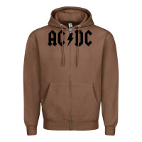 Chestnut the-ac-dc-let-there-be-rock-cool Zipper Hoodie - linhVisuals