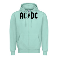 Seafoam the-ac-dc-let-there-be-rock-cool Zipper Hoodie - linhVisuals