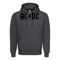 Smoke the-ac-dc-let-there-be-rock-cool Zipper Hoodie - linhVisuals