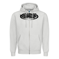Dove Grey the-antidemon-demonocidio-cool Zipper Hoodie - linhVisuals