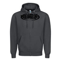 Smoke the-antidemon-demonocidio-cool Zipper Hoodie - linhVisuals