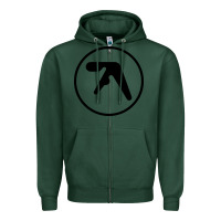 Sports Green the-aphex-twin-selected-ambient-cool Zipper Hoodie - linhVisuals