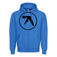 True Royal the-aphex-twin-selected-ambient-cool Zipper Hoodie - linhVisuals