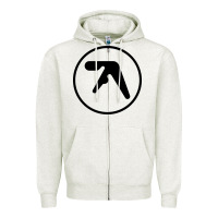 Oatmeal Heather the-aphex-twin-selected-ambient-cool Zipper Hoodie - linhVisuals