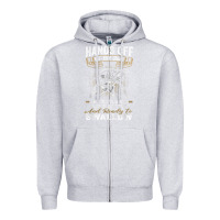 Heather Grey mens hands off of my rod bass fishing fisherman t shirt Zipper Hoodie - linhVisuals