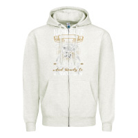 Oatmeal Heather mens hands off of my rod bass fishing fisherman t shirt Zipper Hoodie - linhVisuals