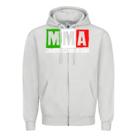 Dove Grey mexican martial arts combat mexico fighter themed pullover hoodie Zipper Hoodie - linhVisuals