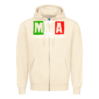 Sandshell mexican martial arts combat mexico fighter themed pullover hoodie Zipper Hoodie - linhVisuals